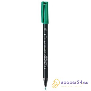 FOLIOPIS STAEDTLER LUMOCOLOR F ZIELONY