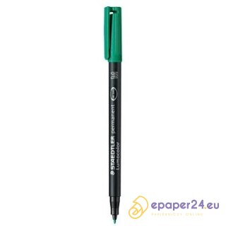 FOLIOPIS STAEDTLER LUMOCOLOR M ZIELONY