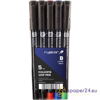 FOLIOPIS RYSTOR FB-25 3 KOLORY+2 CZARNE