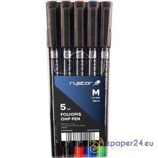 FOLIOPISY RYSTOR FM-10 3 KOLORY+2 CZARNE