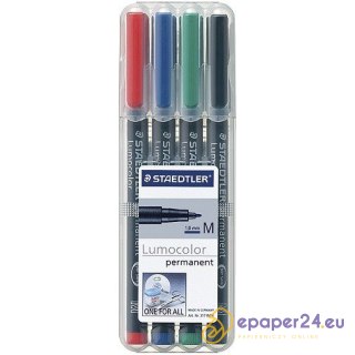 FOLIOPISY STAEDTLER LUMOCOLOR M 4 KOLORY