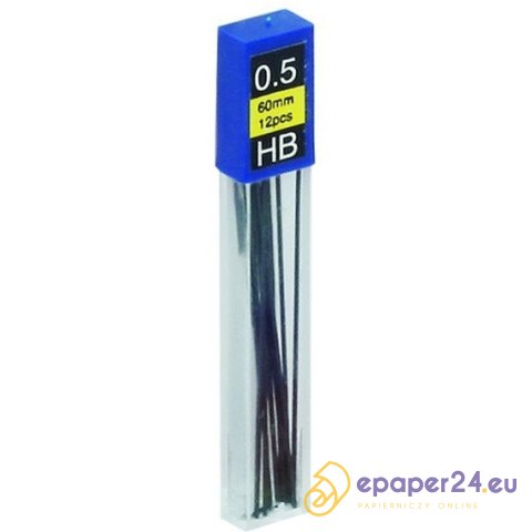 GRAFITY DO OŁÓWKÓW GRAND 0.5mm HB (12) GRAFITY DO OŁÓWKÓW GRAND 0.5mm HB (12)