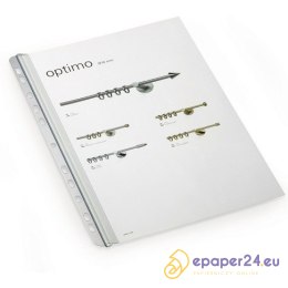 GRZBIETY WSUWANE Z PERFORACJĄ 6mm PRZEZROCZYSTE (50)