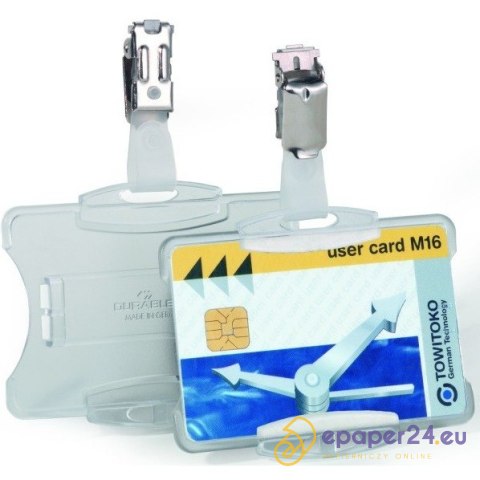 HOLDER DO KARTY DURABLE TRANSPARENTNY (25) HOLDER DO KARTY DURABLE TRANSPARENTNY (25)
