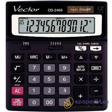 KALKULATOR VECTOR CD-2460 KALKULATOR VECTOR CD-2460