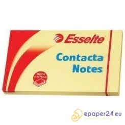 KARTECZKI ESSELTE 75x125mm ŻÓŁTE (100)