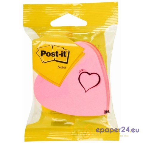 KARTECZKI POST-IT "SERCE" MIX KOLORÓW (225) KARTECZKI POST-IT "SERCE" MIX KOLORÓW (225)