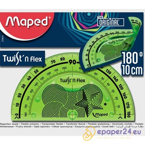KĄTOMIERZ NIEŁAMLIWY MAPED TWIST'N FLEX 10cm KĄTOMIERZ NIEŁAMLIWY MAPED TWIST'N FLEX 10cm