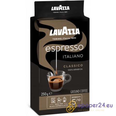 KAWA LAVAZZA ESPRESSO 250g MIELONA KAWA LAVAZZA ESPRESSO 250g MIELONA
