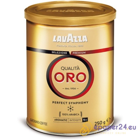 KAWA LAVAZZA QUALITA ORO 250g MIELONA (PUSZKA) KAWA LAVAZZA QUALITA ORO 250g MIELONA (PUSZKA)