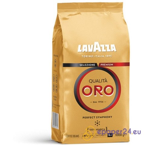 KAWA LAVAZZA QUALITA ORO 1kg ZIARNISTA KAWA LAVAZZA QUALITA ORO 1kg ZIARNISTA