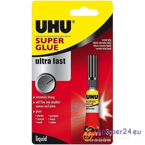 KLEJ UHU SUPER GLUE 3g KLEJ UHU SUPER GLUE 3g