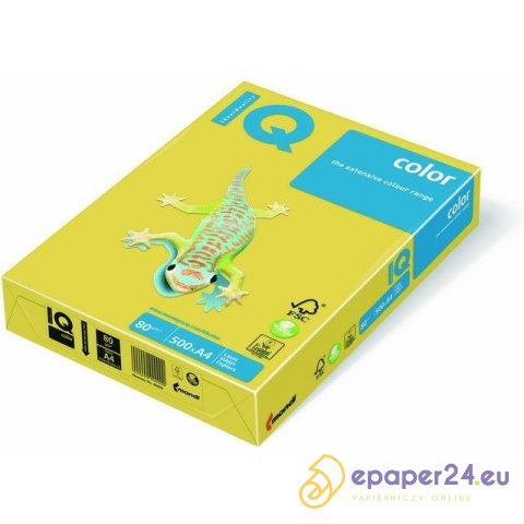 PAPIER MAESTRO COLOR A4/80g INTENS KANARKOWY (500) PAPIER MAESTRO COLOR A4/80g INTENS KANARKOWY (500)