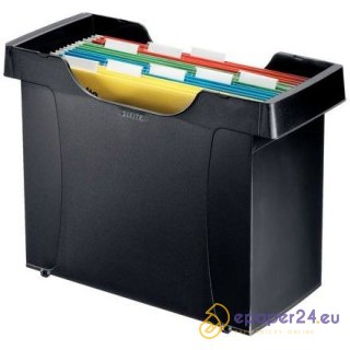 POJEMNIK NA TECZKI ZAWIESZANE LEITZ PLUS CZARNY