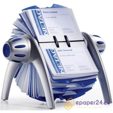 WIZYTOWNIK OBROTOWY DURABLE VISIFIX FLIP 400w SREBRNY WIZYTOWNIK OBROTOWY DURABLE VISIFIX FLIP 400w SREBRNY