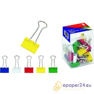 KLIPY DO AKT 19mm KOLOROWE (24)