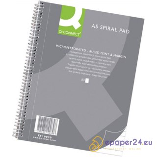 Kołonotatnik Q-Connect A5/80k linia