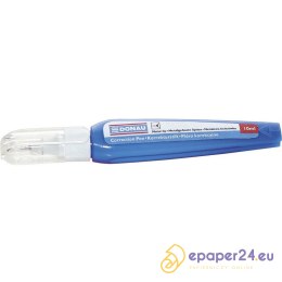Korektor w piórze Donau 10ml metalowa końcówka