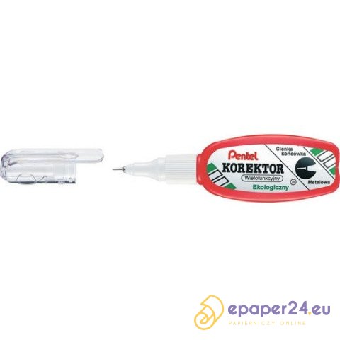 KOREKTOR W PIÓRZE PENTEL 4,2ml KOREKTOR W PIÓRZE PENTEL 4,2ml