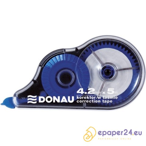 Korektor w taśmie Donau 4.2mm/5m Korektor w taśmie Donau 4.2mm/5m