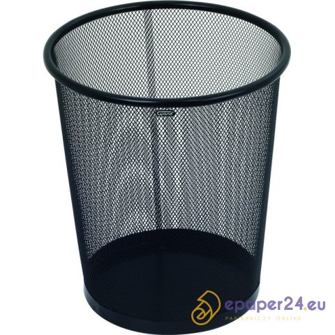 METALOWY KOSZ NA ŚMIECI 12L CZARNY METALOWY KOSZ NA ŚMIECI 12L CZARNY