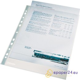 KOSZULKI ESSELTE A4/40µm KRYSTALICZNE (100)