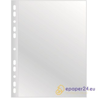 Koszulki Q-Connect A4/75µm krystaliczne (100)