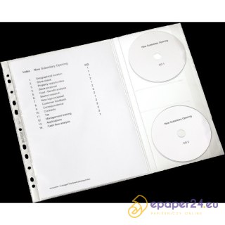 KOSZULKI LEITZ COMBO A4/130µm NA DOKUMENTY I CD/DVD (5)