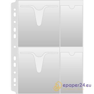 Koszulka na płyty Donau A4/160µm krystaliczna