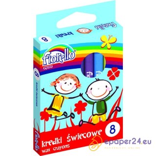 KREDKI ŚWIECOWE FIORELLO 8 KOLORÓW