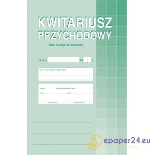 KWITARIUSZ PRZYCHODOWY A4 (O+2K)