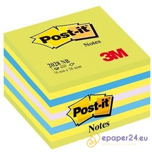 Karteczki Post-it 76x76mm (2028-NB) niebiesko-zielone (450) Karteczki Post-it 76x76mm (2028-NB) niebiesko-zielone (450)