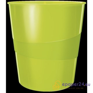 Kosz na śmieci Leitz Wow 15L zielony