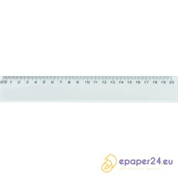 LINIJKA PRZEZROCZYSTA 20cm