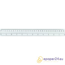 LINIJKA PRZEZROCZYSTA 30cm