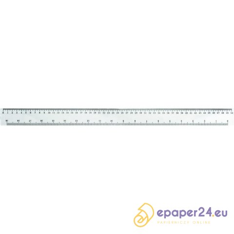 LINIJKA PRZEZROCZYSTA 50cm LINIJKA PRZEZROCZYSTA 50cm