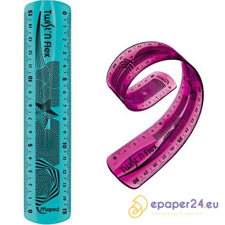 LINIJKA NIEŁAMLIWA MAPED TWIST'N FLEX 15cm LINIJKA NIEŁAMLIWA MAPED TWIST'N FLEX 15cm