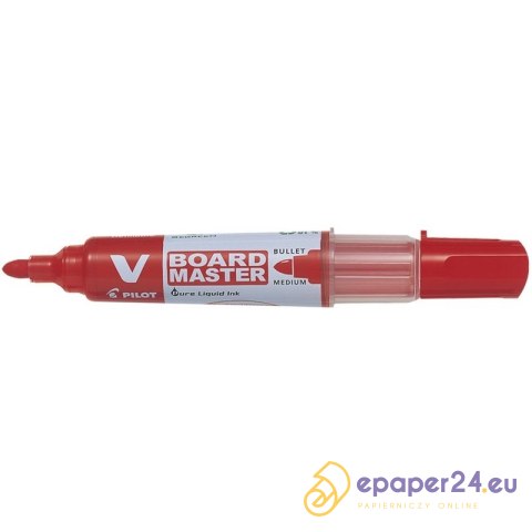 MARKER DO TABLIC PILOT V BOARD MASTER CZERWONY MARKER DO TABLIC PILOT V BOARD MASTER CZERWONY
