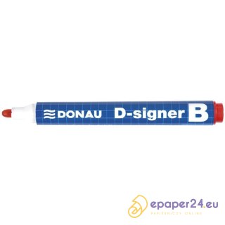 Marker do tablic Donau D-Signer czerwony