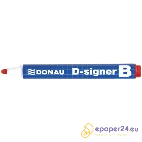 Marker do tablic Donau D-Signer czerwony Marker do tablic Donau D-Signer czerwony