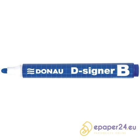 Marker do tablic Donau D-Signer niebieski Marker do tablic Donau D-Signer niebieski