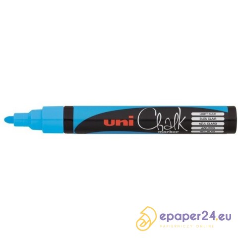 MARKER KREDOWY UNI CHALK PWE-5M NIEBIESKI MARKER KREDOWY UNI CHALK PWE-5M NIEBIESKI
