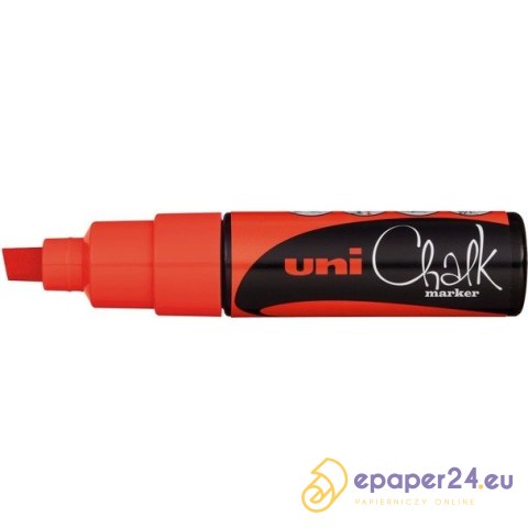 MARKER KREDOWY UNI CHALK PWE-8K CZERWONY MARKER KREDOWY UNI CHALK PWE-8K CZERWONY