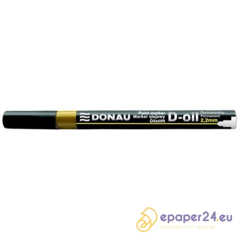 Marker olejowy Donau D-Oil 2.2mm czarny Marker olejowy Donau D-Oil 2.2mm czarny