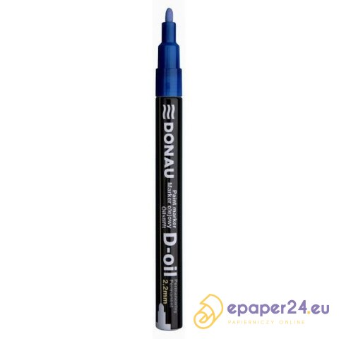 Marker olejowy Donau D-Oil 2.2mm niebieski Marker olejowy Donau D-Oil 2.2mm niebieski