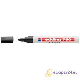 Marker olejowy Edding 750 czarny