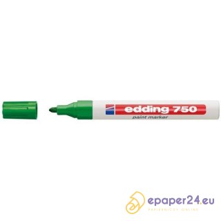Marker olejowy Edding 750 zielony