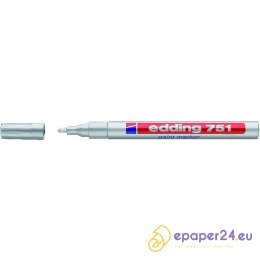 Marker olejowy Edding 751 srebrny