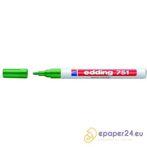 Marker olejowy Edding 751 zielony Marker olejowy Edding 751 zielony