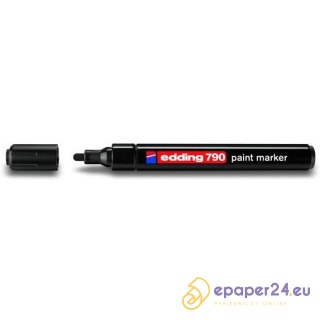 Marker olejowy Edding 790 czarny